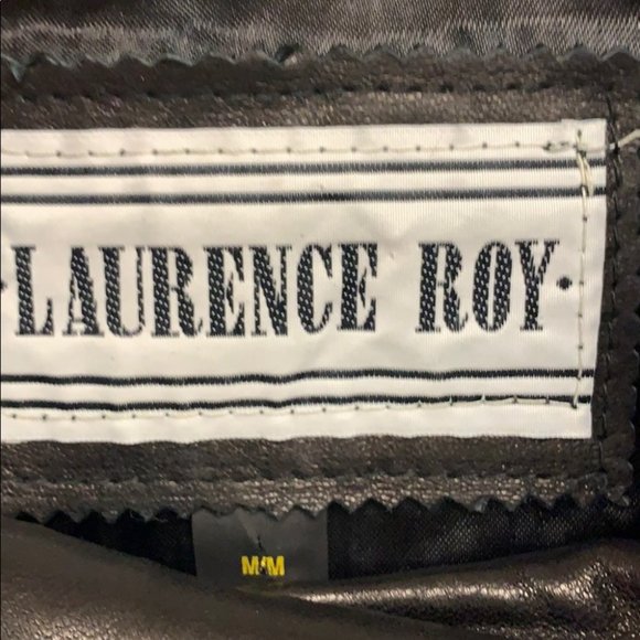 Laurence Roy vintage jacket and pant set black - Picture 2 of 8